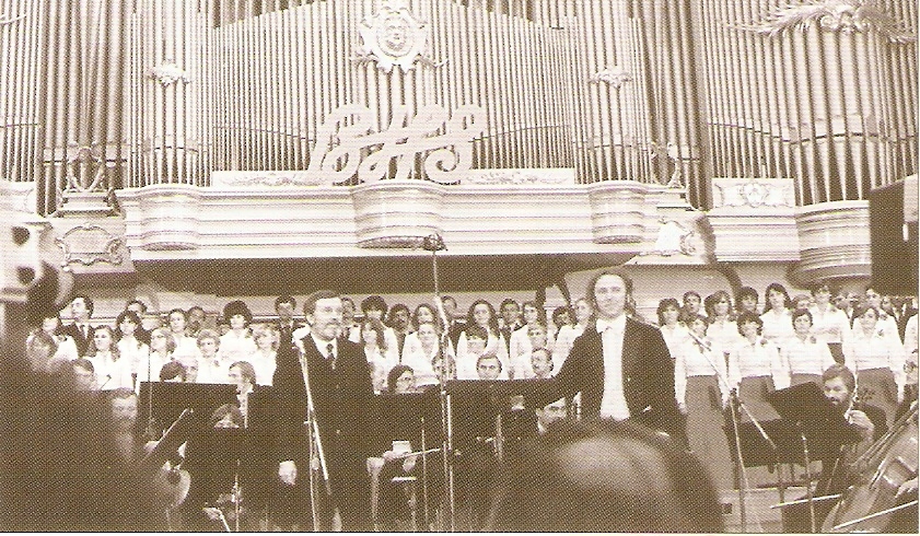 Vystúpenie na BHS s J. Pántikom 1981.jpg